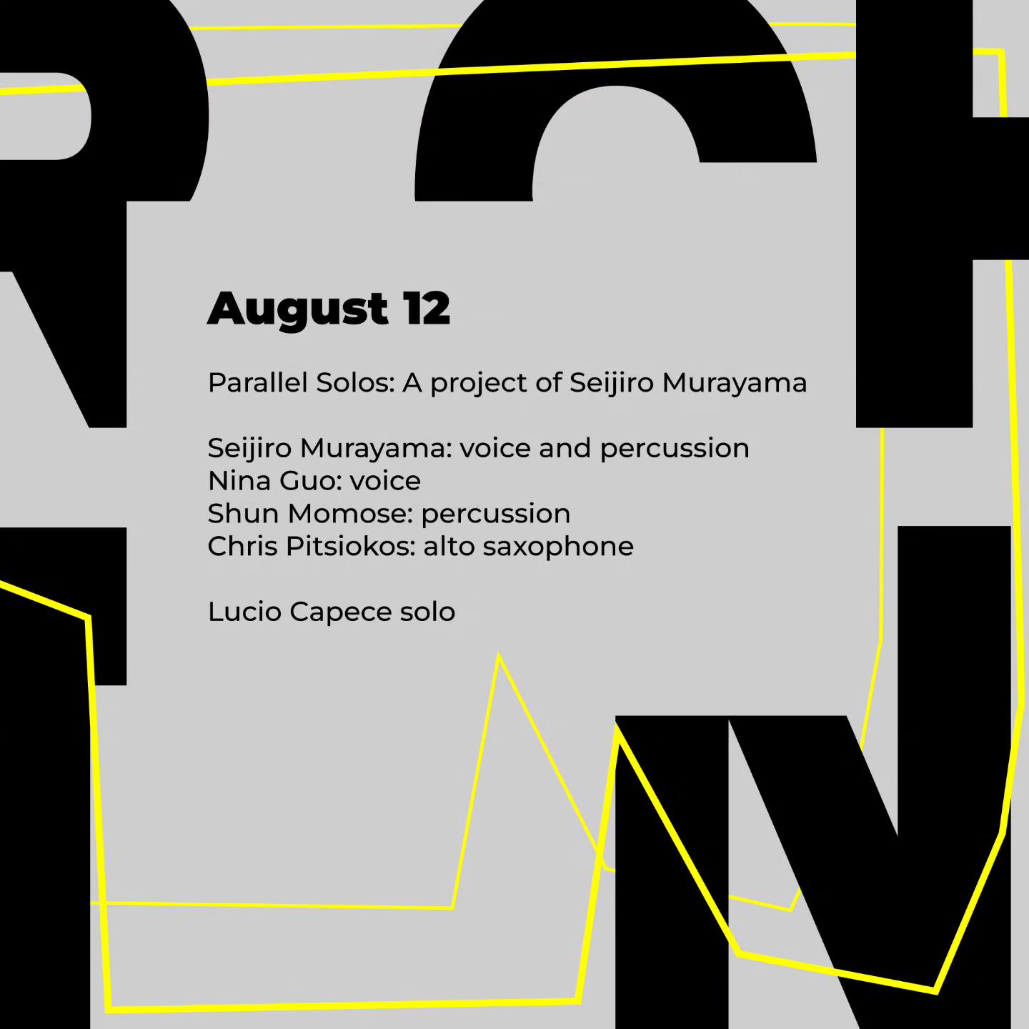 Upcoming show